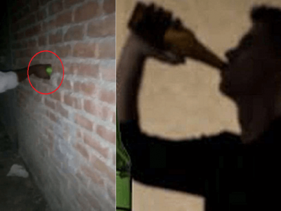 VIDEO | उत्तर प्रदेशातील रायबरेलीत अधिक पैसे घेऊन भिंतीतून दारू विक्री होतेय