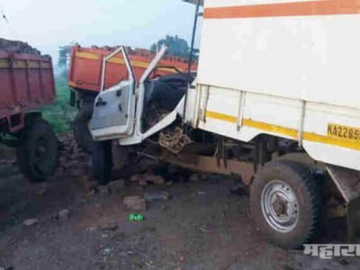 पंढरपूरला जाणाऱ्या गाडीला अपघात; ५ वारकऱ्यांचा मृत्यू