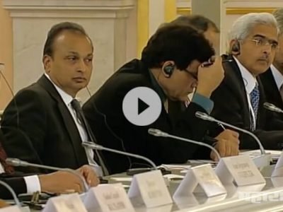 24th December 2015 – Anil Ambani was also on a trip to Russia with Narendra Modi