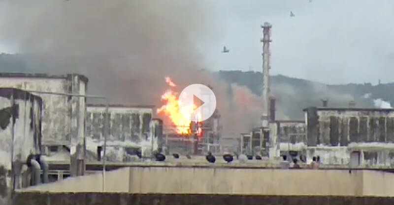 Explosion in BPCL Chembur plant