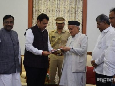 भाजपाला सत्तास्थापनेच राज्यपालांकडून निमंत्रण