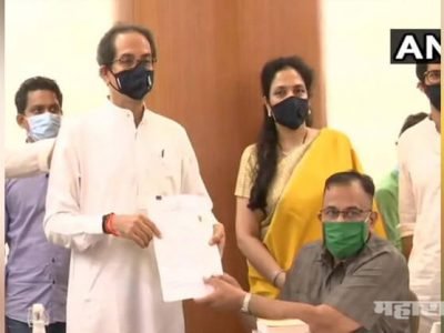 उद्धव ठाकरे यांच्या बिनविरोध निवडीचा मार्ग मोकळा उद्धव ठाकरे यांच्या बिनविरोध निवडीचा मार्ग मोकळा