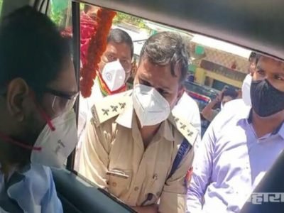 राज्याचे उर्जामंत्री नितीन राऊत यांना आझमगड पोलिसांनी ताब्यात घेतले