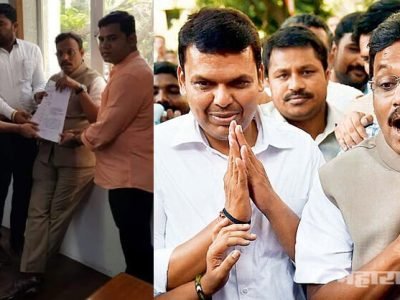 cultural minister vinod tawade and his manners during accepting application