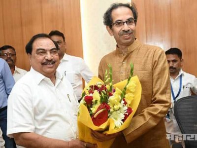 खडसेंनी मुख्यमंत्री उद्धव ठाकरेंची भेट घेतली; सोबत ओबीसी समाजाचे नेते देखील