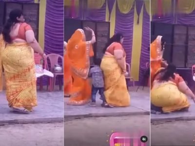 Viral Video | लठ्ठ महिला ‘बेबी को बेस पसंद है’ गाण्यावर नाचताना चिमुकल्यावर पडल्या, निष्कारण चिरडला गेला, व्हिडीओ व्हायरल