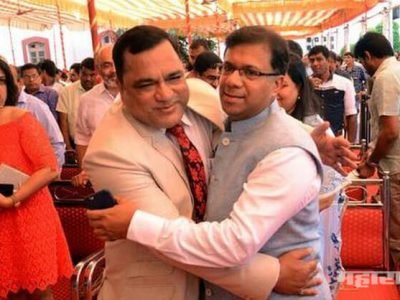 new cm search in goa is began and vishwajit rane in on top of the race