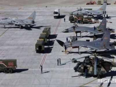 चीन दगाबाजीच्या तयारीत? लडाख ते अरुणाचल प्रदेशपर्यंतच्या सीमेवर चीनची लढाऊ विमानं सज्ज