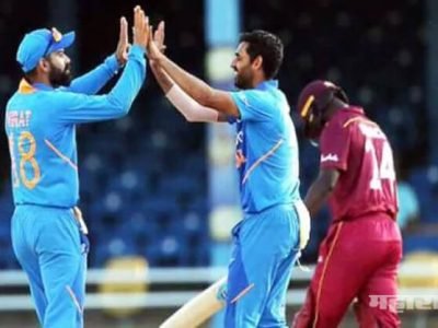 भारताची वेस्ट इंडिजवर ५९ धावांनी मात