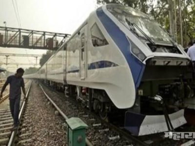 indias fastest train 18 vande bharat express engine failed on second day