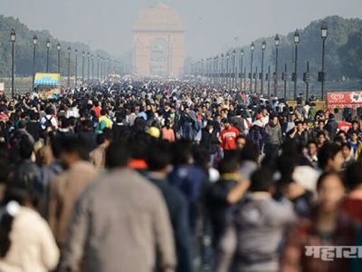 भारताच्या लोकसंख्या वाढीचा दर चीनच्या दुप्पट, आकडा १३६ कोटींवर