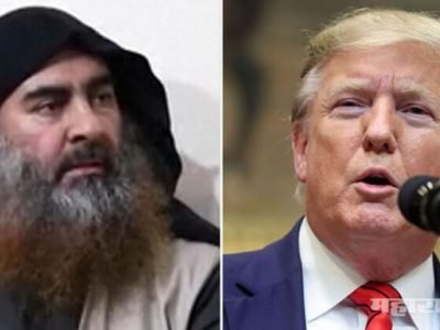 आयसिसचा म्होरक्या बगदादीचा खात्मा: डोनाल्ड ट्रम्प आयसिसचा म्होरक्या बगदादीचा खात्मा: डोनाल्ड ट्रम्प