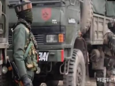 Jammu and kashmir encounter between indian army and terrorists at pulwama
