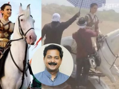 खोट्या घोड्यावर बसत | दुसऱ्याच्या स्क्रिप्ट वाचल्याने कोणी झाशीची राणी होत नाही  – आदेश बांदेकर