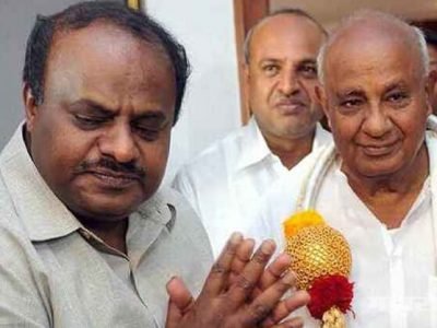 Someone will take oath as a new CM of Karnataka says Kumarswamy