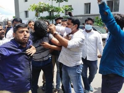 लखोबा लोखंडे फेसबुक पेजवरून मविआ नेत्यांवर आक्षेपार्ह लिखाण | चॅलेंज देणाऱ्या अभिजित लिमयेला अटक लखोबा लोखंडे फेसबुक पेजवरून मविआ नेत्यांवर आक्षेपार्ह लिखाण | चॅलेंज देणाऱ्या अभिजित लिमयेला अटक