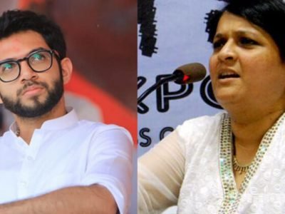 बाबा मी शर्यतीत पहिला आलो; अंजली दमानियांकडून आदित्य ठाकरेंची खिल्ली