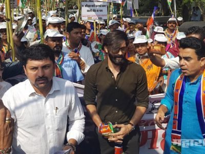 नवी मुंबई: नागरी समस्यांवरून मनसेचं कोपरखैरणे विभाग कार्यालयावर ढोल वाजवा आंदोलन