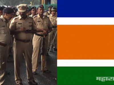 MNS organised danduka morcha at aurangabad for farmers issue