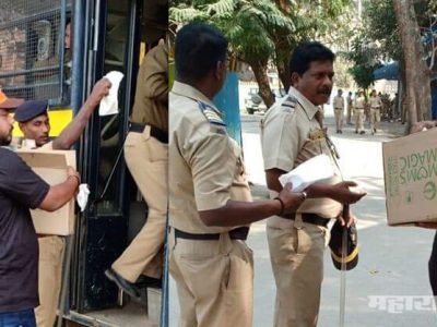 मनसे कार्यकर्त्यांना नोटीस धाडणाऱ्या पोलिसांच्या पोटा-पाण्याची कार्यकर्त्यांकडून काळजी
