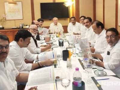 काँग्रेस-राष्ट्रवादीची समन्वय बैठक पत्रकारांना चकवा देत पार पडली