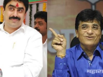 BJP MP Kirit Somaiya candidate in trouble