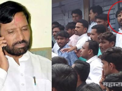 NCP workers beaten BJP MLA R T Deshmukh at Beed Majalgaon