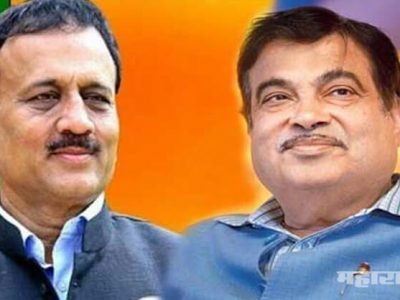 Central minister nitin gadkari jibed on girish mahajan