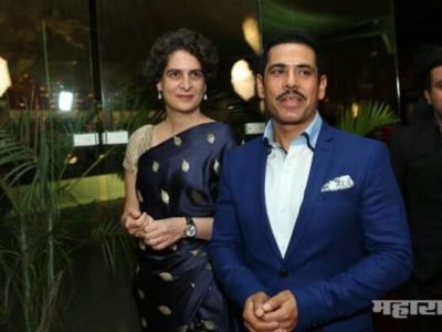 priyanka gandhis husband robert wadra presented at ed office