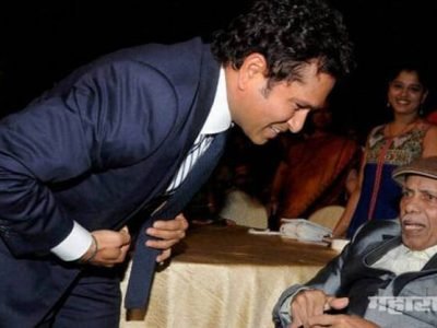 bharatratna sachin tendulkars guru ramakant achrekar passed away