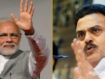 sanjay Nirupam threaten narendra modi over Gujarat crisis against Uttar bharatiy