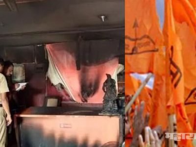 अक्कलकुव्वात शिवसेनेचे कार्यालय जाळले; शहरात जमाव बंदी लागू
