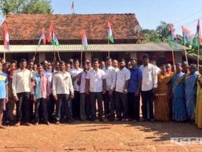 many shivsena workers enters in maharashtra swabhiman party at lanja