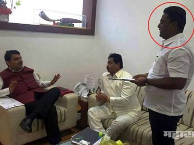 Shripad Chindam is tadipar from Nagar District