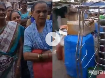 Slogan ‘Shiv Sena Chor Hai’! Homeless Marathi man became angry! – Goregaon