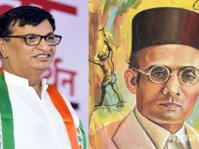 मंत्री बाळासाहेब थोरातांचं सावरकरांना अभिवादन; राज्य काँग्रेसमध्ये आश्चर्य आणि चर्चा