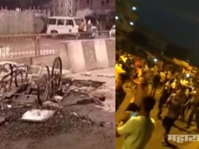 पगार मिळावा आणि घरी जाण्याची परवानगी सुद्धा; सुरतमध्ये कामगारांकडून जाळपोळ