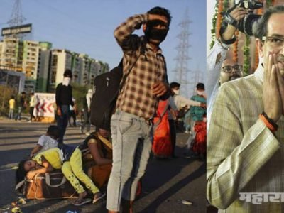 राज्यात कोरोना झपाट्याने वाढत असताना परप्रांतीय मजुर मोठ्या संख्येने परतू लागले