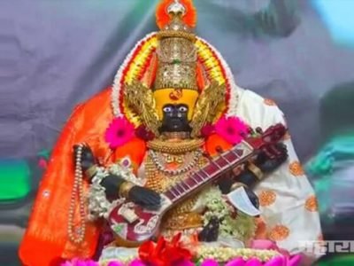 today is the first day navardutra uatsav and todays color is blue