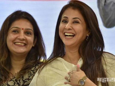 सध्या 12 आमदारांच्या यादीवर मी तोंडावर मास्क ठेवलेलं बरं आहे – उर्मिला मातोंडकर