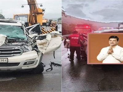 Vinayak Mete Passes Away | मुंबई-पुणे एक्स्प्रेस वेवर भीषण कार अपघातात शिवसंग्रामचे विनायक मेटे यांचं निधन