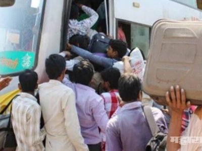 violence in gujarat against up and bihar people after rape of 14 month old baby many up bihari migrants left the Guajrat