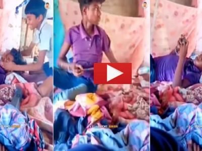 Viral Video | तोंडात गुटखा दाबून तो मोबाईलमध्ये गुंग होता, एकाने मागून हळूच जे केलं त्यानंतरचा व्हिडिओ व्हायरल