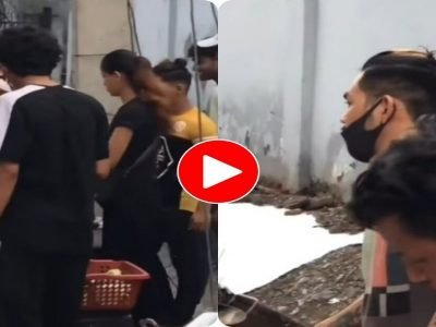 Viral Video | मेन विल बी मेन, सुंदर तरुणीने बाजूलाच स्टॉल थाटून त्याचे सर्व ग्राहक फिरवले, त्या बिचाऱ्याचा व्हिडिओ पहाच