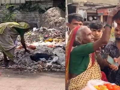Video Viral | कचरा उचलणाऱ्या वृद्ध महिलेचं आयुष्यच बदललं या तरुणाने, नेमकं काय केलं ते व्हिडीओत पहा
