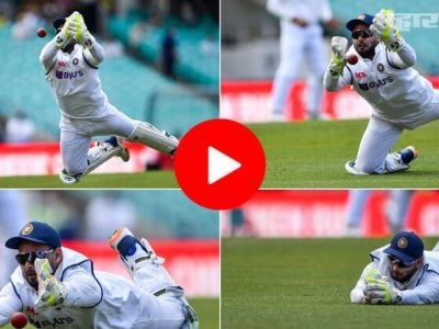 VIDEO | पंतचं ढिसाळ क्षेत्ररक्षण | पुकोव्हस्कीला 2 जीवनदान