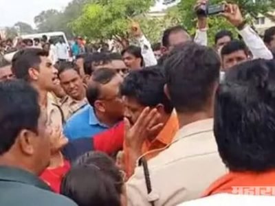 यवतमाळ: पंचायत समितीच्या सभापती निवडीवरून सेना-भाजप नेत्यांमध्ये राडा